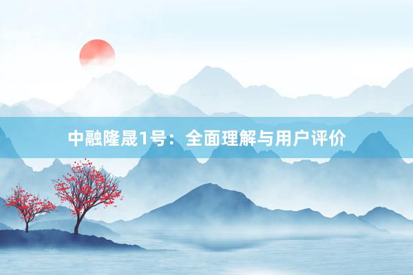 中融隆晟1号：全面理解与用户评价